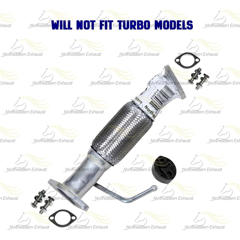 Northeastern Exhaust | Stainless Steel Exhaust Front Pipe Compatible for 2014–2019 Kia Soul 1.6L | Direct-Fit Replacement