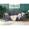 thumbnail image 6 of Koby Home Sectional Sofa Sleeper Couch 3-Seater Sofas 70" Couches for Living Room Ash Gray, 6 of 7