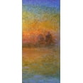 thumbnail image 2 of Monet, Claude 10x18 White Modern Wood Framed Museum Art Print Titled - Twilight Venice (right), 2 of 4