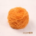 thumbnail image 1 of Zhuge Hilo de chenilla grueso para tejer voluminosos y esponjosos, hilo de chenilla, hilo de felpa suave, 100 g, naranja B, 1 of 4