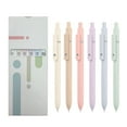 thumbnail image 1 of Gel Pens,6Pcs 0.5mm Fine Point Black Ink Pens with Smooth Writing,Quick Dry Pens, Cute Nice Aesthetic Pen, (Macaron), Smooth Pens for Writing, Office School Supplies for Note Taking and Journaling, 1 of 9