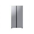 thumbnail image 3 of Samsung Bespoke Counter Depth 23 cu. ft. Smart Side-by-Side Refrigerator with Beverage Center in White Glass RS23CB7600QL, 3 of 9