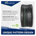 thumbnail image 4 of 2 Pcs 13x6.50-6 Mower Turf Tires 13x6.5-6 Lawn and Garden Tractor Tires, 13x6.5x6 Zero Turn Mower Tire, Tubeless 4PR/4Ply, 4 of 7
