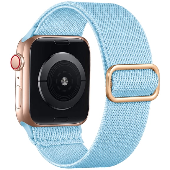 DOCOCO Sport Nylon Loop Bands Compatible with Apple Watch Bands 40mm 44mm 45mm 38mm 41mm 42mm 46mm 49mm for Women Men, Adjustable Braided Straps for iWatch Series 11/10/9/8/7/6 SE/Ultra 3 2 1