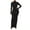 Black, variant on Women's Turtleneck Dress Trendy Sexy Tight Maxi Dresses Stretch Bodycon Dresses for Evening Party Long Sleeve Club Party Pencil Dresses