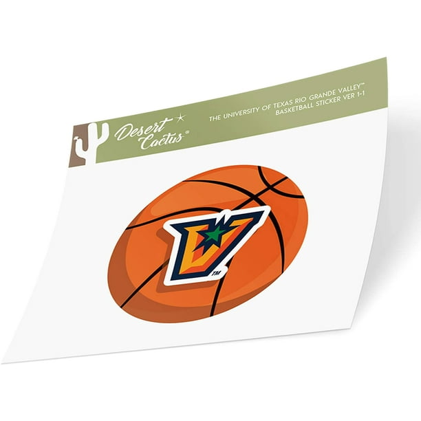 The University Of Texas Rio Grande Valley Utrgv Vaqueros Ncaa Vinyl Decal Laptop Water Bottle Car Scrapbook Basketball Logo Sticker Walmart Com