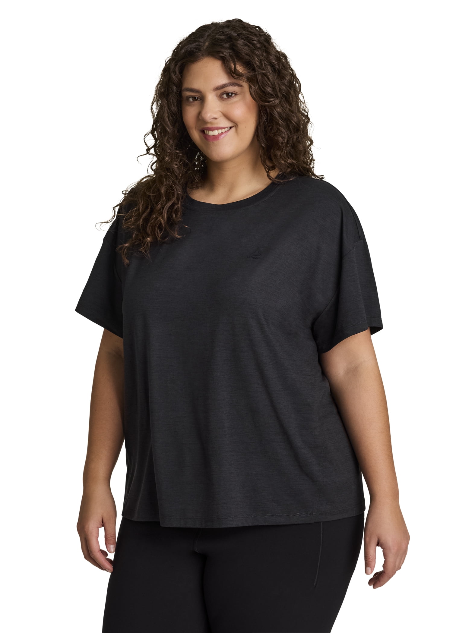 Reebok Women's Legacy Meet & Greet Performance Short Sleeve Top, Sizes XS-4X