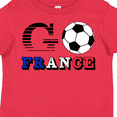 thumbnail image 4 of Inktastic Go, France- Soccer, Football Boys or Girls Toddler T-Shirt, 4 of 5