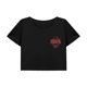 thumbnail image 1 of Camisa corta casual de verano para mujer con cuello redondo para vacaciones en el trabajo L, 1 of 7