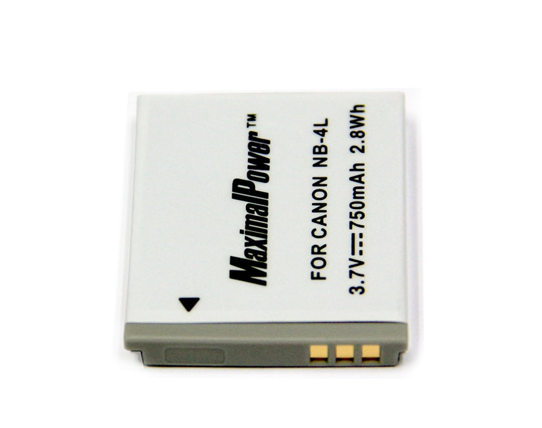 Maximalpower for Canon NB4L Battery, Fits Canon ELPH 330 HS, ELPH 300