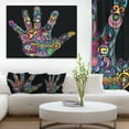 thumbnail image 1 of Design Art - Rainbow Hand with Multi Colors, 1 of 3