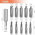 thumbnail image 2 of Professional Screw Extractor Set, Chrome Molybdenum Alloy Steel Provides Exceptional Durability, Perfect Companion For Every Tool Enthusiast, 2 of 5