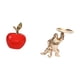 thumbnail image 5 of Figura De Cerámica Con Escultura De Fruta Y Estatua De Resina Con Bandeja Para Servir. Ideal Para Decoración Del Hogar, Cafetería, Estudio, Porche, Sala De Estar O Decoración Navideña., 5 of 8