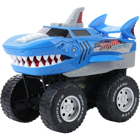 Dazmers | Powerful Crocodile Chomper Monster Truck - Battery Powered Crocodile