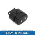 thumbnail image 4 of Interruptor de bloqueo de puerta de coche Unique Bargains No.15823977 para Chevrolet Malibu 2008 2009 de plástico y metal negro, 4 of 6
