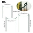 thumbnail image 3 of Aoyunhp Plant Supports for Outdoor Plants,Pant Support Stakes,Semi-Circular Metal Garden Plant Supports,Ring Border Support,Plant Support Ring Cage for Plants,Plant Supports for Indoor Plants, 3 of 9