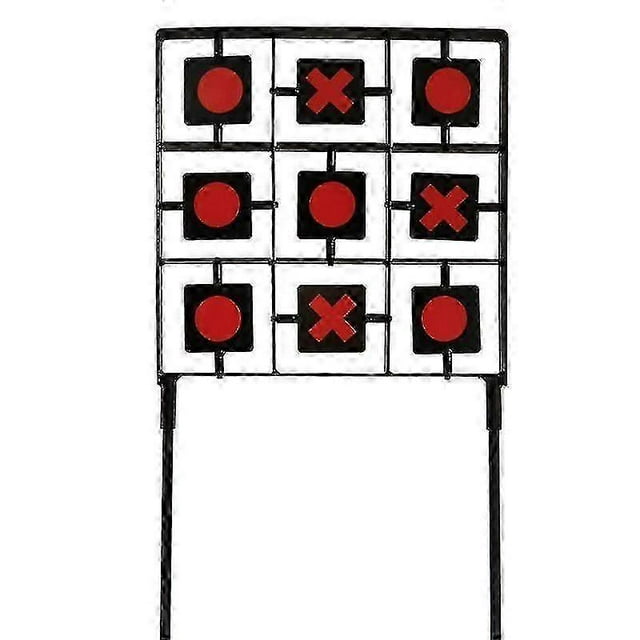 Spinning Self Reset Shooting Targets Freestanding Shooting Gallery Set Air Gun Rifle Airgun Hunting 2 Player Shooting Practice Game G