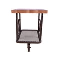thumbnail image 5 of ACME Francie Rectangular Wooden Console Table with Shelf in Oak and Antique Gray, 5 of 9