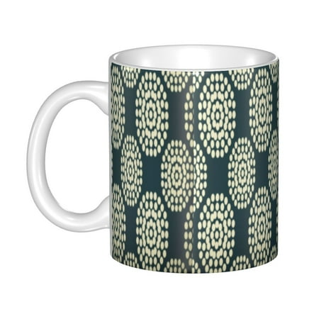 

Ceramic Mug Funny Coffee Milk Tea Mug Cup Seamless Pattern Cup
