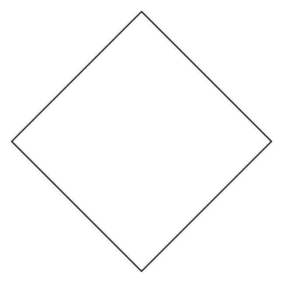Stranco Vehicle Placard,Blank DOTP-BMAG