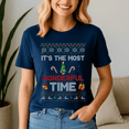 thumbnail image 5 of Its The Most Wonderful Time For A Beer Couple Matching Xmas, Retro Christmas Shirt, Xmas TShirt, Cute Santa Claus Holiday, Merry Christmas Gift, 5 of 5