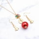 thumbnail image 3 of Juego de 8 collares y pendientes con temática navideña Colección Navidad, 3 of 5