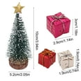 thumbnail image 3 of YIKA Mini Christmas Tree Accessories Simulation Christmas Tree Accessories Gifts Miniature Scene Decoration Christmas Decorations Christmas Decorations Indoor A, 3 of 6