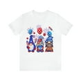 thumbnail image 2 of 4Th Of July Gnomes Patriotic Shirt Funny Independence Day Gift Unisex Tee, 2 of 9