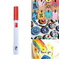 thumbnail image 2 of 12-Color Oil-Based Paint Markers, Waterproof Paint Pens for Glass, Stone, Wood, Ceramic, And Craft Projects (5Ml) by Goohae, 2 of 2