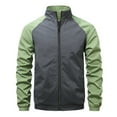 thumbnail image 6 of Men's Raglan Sleeve Casual Jacket Lightweight Comfortable Outdoor Sport Coat for Daily Wear, 6 of 9