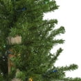 thumbnail image 5 of Northlight Pre-Lit Medium Alpine Artificial Christmas Tree - 7' - Multi Lights, 5 of 7