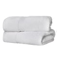 thumbnail image 2 of Superior 800 GSM Egyptian Cotton Heavyweight Bath Towel Set of 2, White, 2 of 7