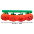 thumbnail image 2 of 26 inch Tomato Plush Toy Soft Huggable Comfort Soft Plush Material Vegetable Stuffed Animal Home Decor Cushion Cute Gift Friends Adults Kitchen, 2 of 3