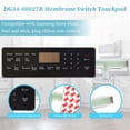 thumbnail image 3 of DG34-00027B Membrane Switch Touchpad Replacement Compatible with Samsung Range Oven NX58H5600SS, NX58J5600SG, NX58F5700WS, NX58M5600SB, 3 of 7
