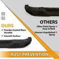 thumbnail image 4 of Kojem Rear Bumper Fit for 2007-2018 Jeep Wrangler JK 10th Anniversary Rubicon Edition Powder Coated Black, 4 of 12