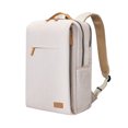 thumbnail image 2 of Soidarity Bolsa de viaje moderna y segura para mujer: bolsa de viaje de gran capacidad de poliéster expandible, liviana y organizada Mochilas de mochilero Marrón claro, 2 of 6