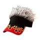 thumbnail image 5 of Gorra de béisbol con pelo sintético para mujer, estilo casual, ideal para fiestas, con visera y pelo sintético., 5 of 9