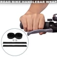 thumbnail image 2 of Cinta para manillar de bicicleta antideslizante, cinta de agarre para manillar de bicicleta negra 1 par, 2 of 6