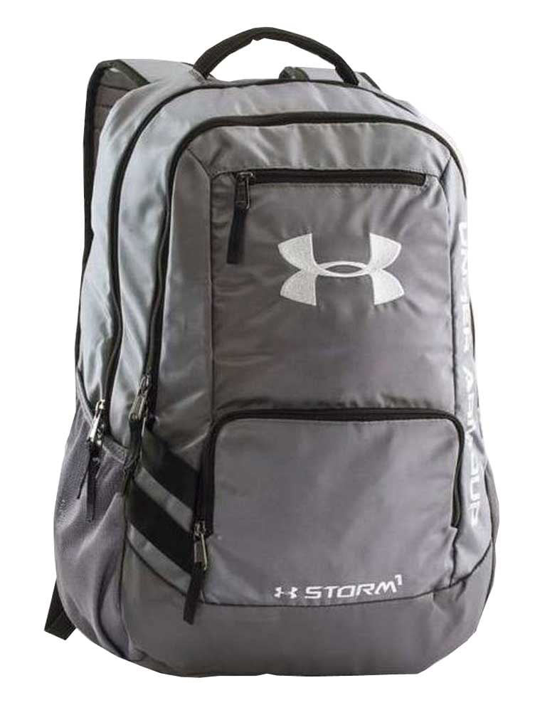 gray under armour backpack