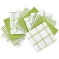 thumbnail image 6 of T-fal Coordinating Flat Waffle Weave Dish Cloth, Twelve Pack, Green, 6 of 6