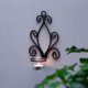 thumbnail image 4 of Candelabro de pared MACHAO estilo Vintage 2 uds de hierro creativo decoraciones de pared negro, 4 of 5