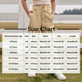 thumbnail image 3 of JTSRKL Girls Cargo Pants Baggy Y2K Kids High Waist Sweatpants Flap Loose Fit Straight Wide Leg Casual Trousers with Multi-Pockets Khaki 4-5 Years, 3 of 9