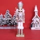 thumbnail image 1 of Estatuilla de Cascanueces Cascanueces de Adornos de Navidad Decoración de para Jardín de Navidad Oro Salvador Figura cascanueces, 1 of 9