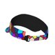 thumbnail image 2 of Balery Colorful Tie Dye Stained Glass 2 Gorra deportiva con visera ajustable para mujer y hombre (talla única), 2 of 7