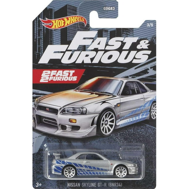 Hot Wheels Nissan Skyline GT R34 Vehicle - Walmart.ca