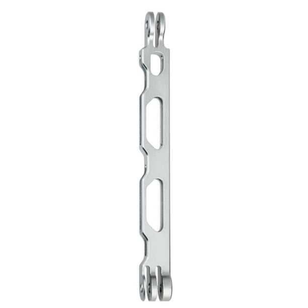 Inteprter Brazo de extensión de Selfie de aleación de aluminio Reemplazo de varilla alargada para cámara de acción 3+ 4 Accesorios de cámara y óptica plata