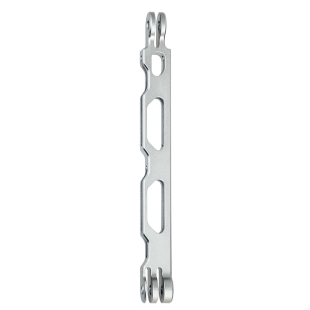 Seitruly Brazo de extensión de Selfie de aleación de aluminio Reemplazo de varilla alargada para cámara de acción 3+ 4 Accesorios de cámara y óptica plata