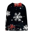 thumbnail image 4 of Amidoa Cardigan Women's Sweaters Long Sleeve Christmas Graphic Button up Knitted Cardigans Cardigans for Women Trendy L, 4 of 5