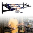 thumbnail image 2 of Horizontal Fishing Rod Rack 3-Rod Fishings Rod Holder Wall Mounted Fishing Rod Display Racks Easily to Install, 2 of 8