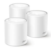 TP-Link AX2700 W-Fi 6 Dual-Band AI-Driven Home Mesh Router System, Replaces Individual Routers and Extenders, Connects over 150 Devices, Indoor Coverage up to 6,300 Sq. ft., - Deco W8100 (3-Pack)